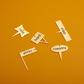Gold Cheese Marker Set